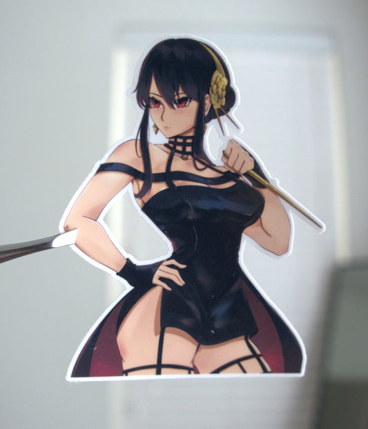 Mommy Assassin (Sticker) - J9sart